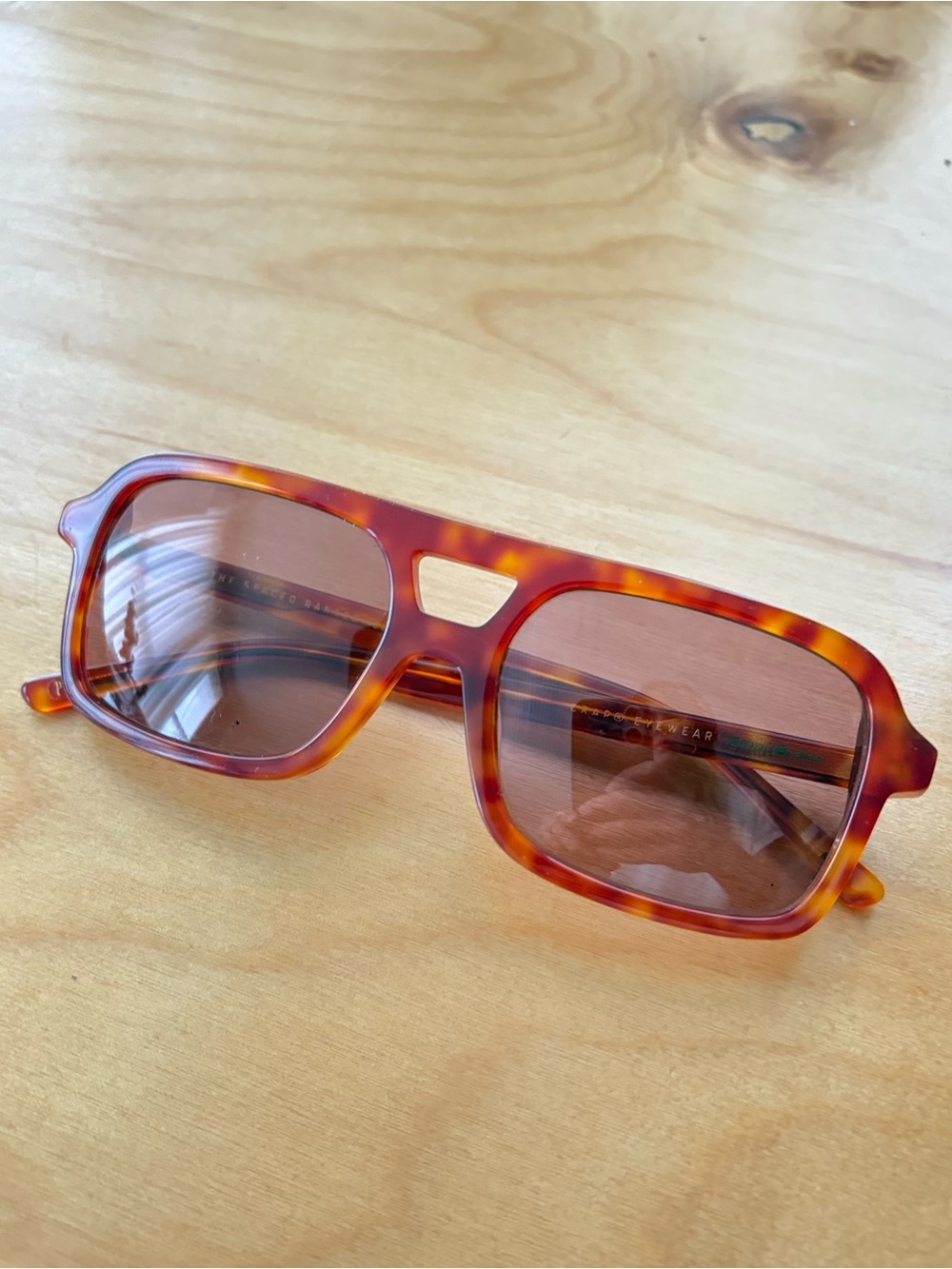 CRAP eyewear The Spaced Ranger aviator sunglasses in tortoiseshell